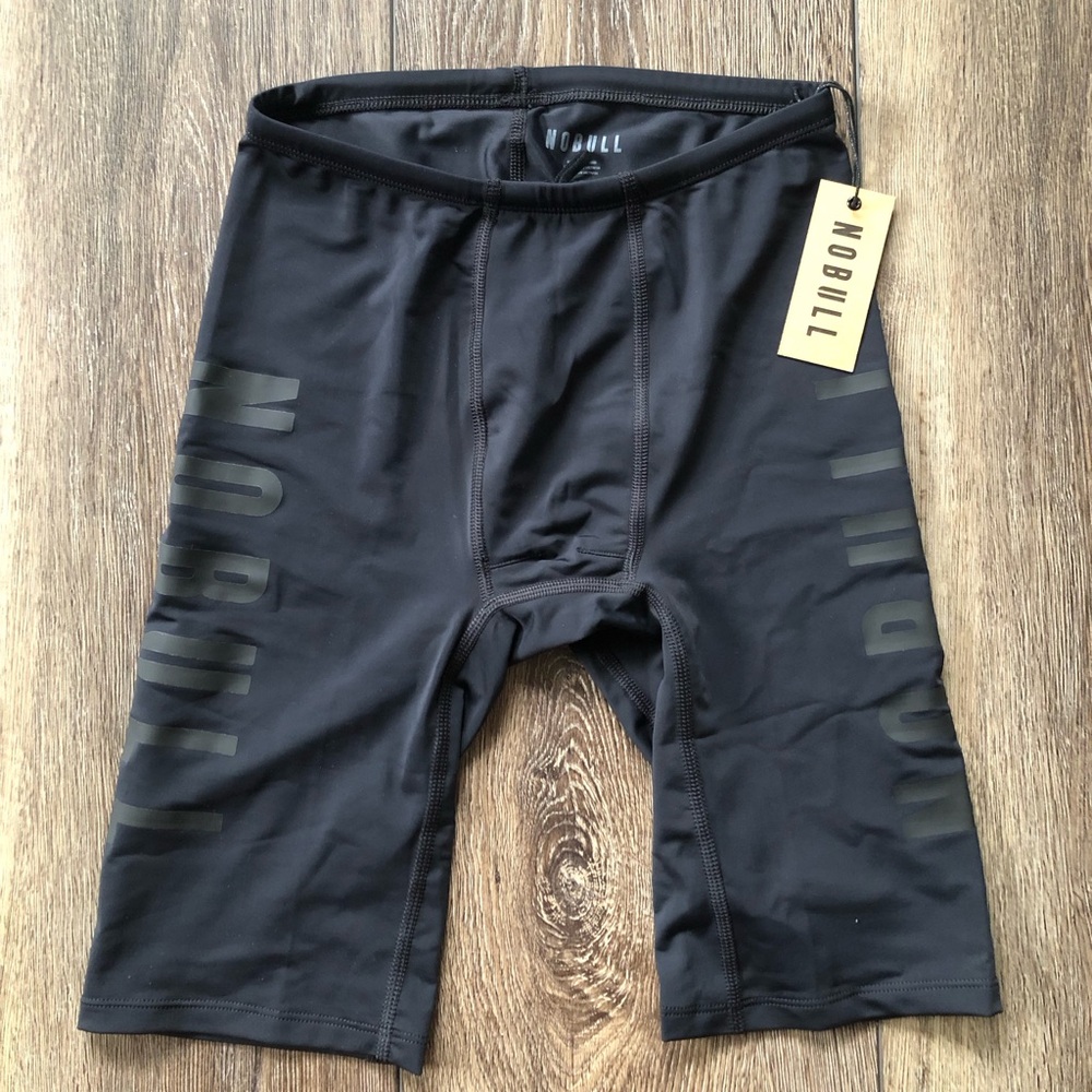 NOBULL Black Men's Swim Trunks